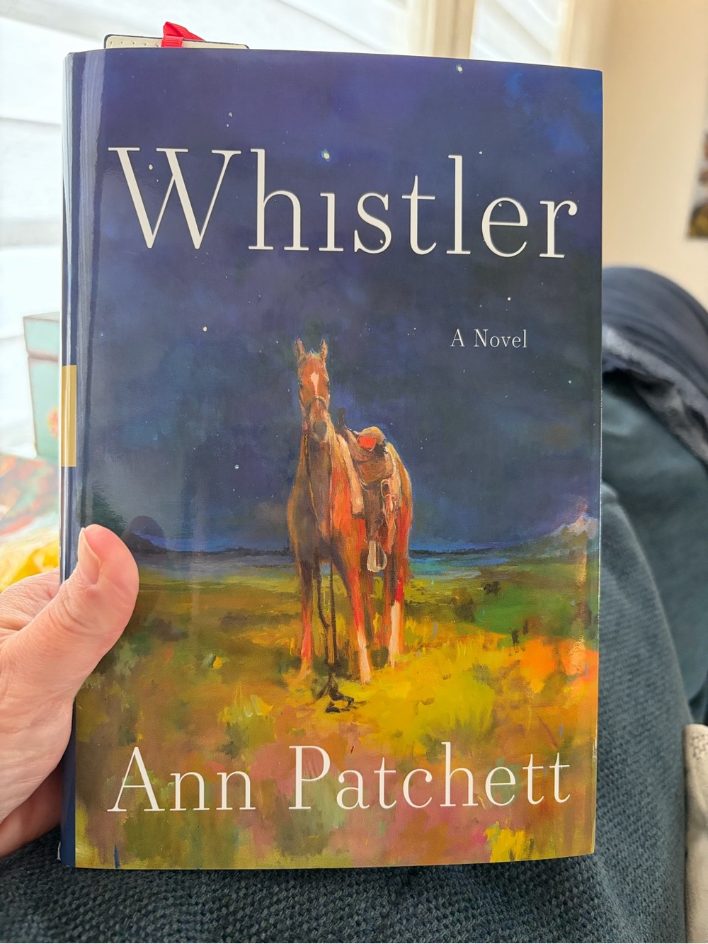Whistler by Ann Patchett hardback